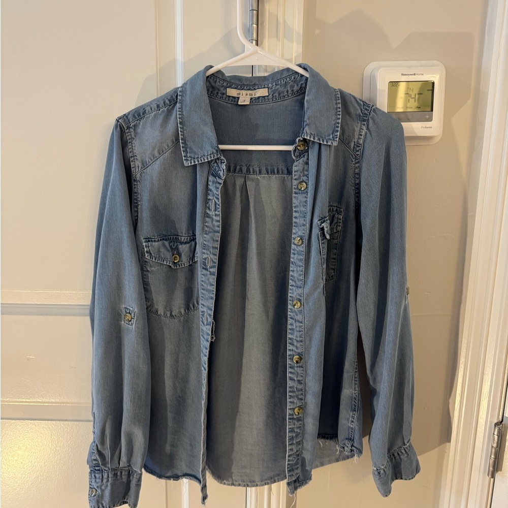 Miami Light Blue Denim Shirt